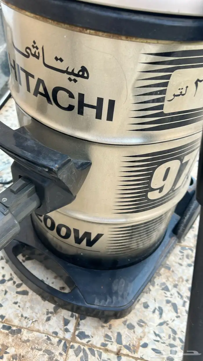 مكنسة كهربائية هيتاشي21 لتر نظيفة اخت الجديدة 0