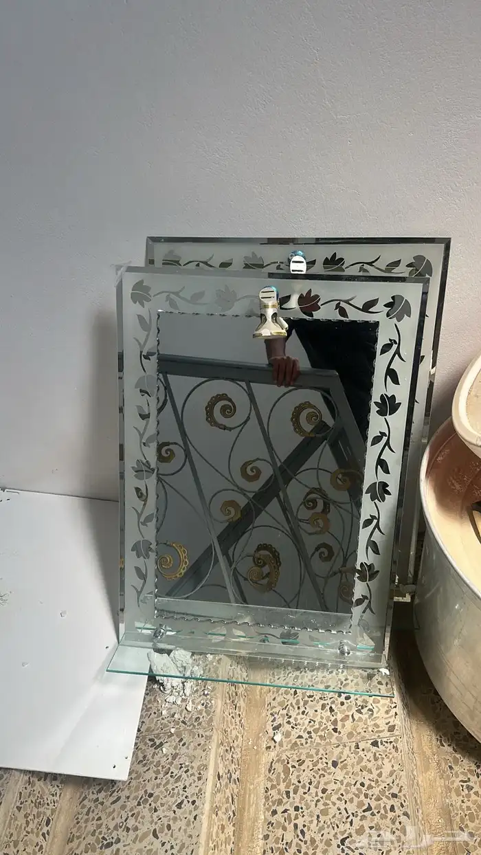 مغاسل رخام مع قزاز نظيفه 1