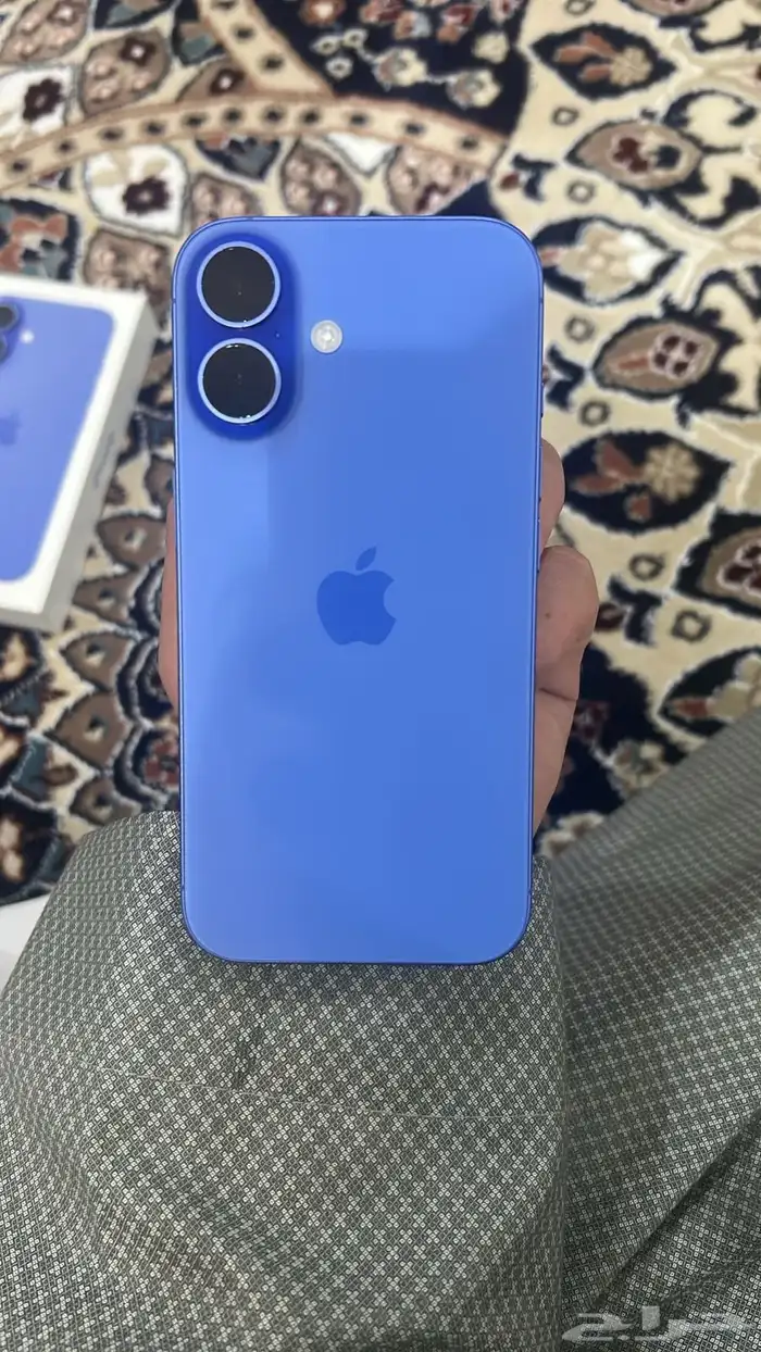 جوال ايفون 16 عادي البطاريه 100 0