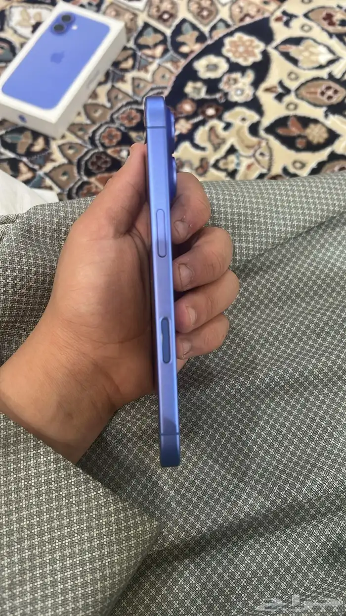 جوال ايفون 16 عادي البطاريه 100 7