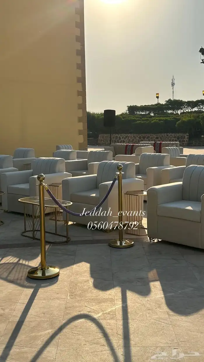 تاجير كراسي طاولات كنب مخمل كنب جلد كراسي معارض مرتفعه 6
