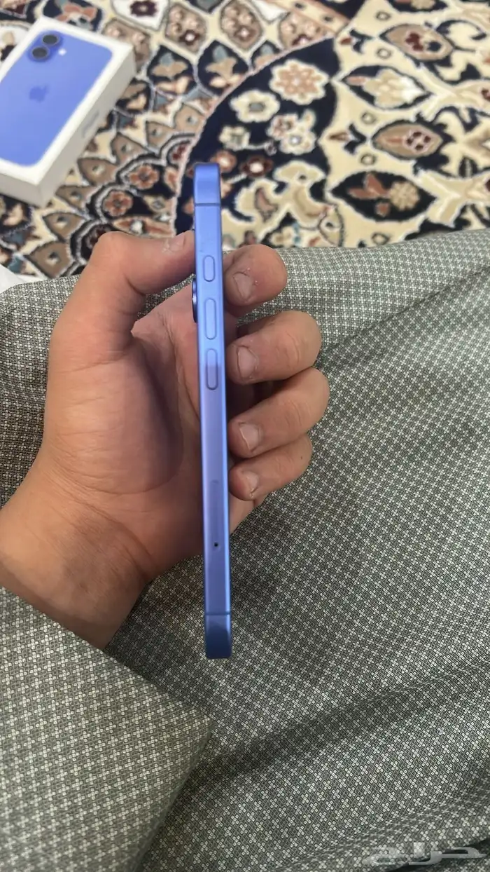 جوال ايفون 16 عادي البطاريه 100 6