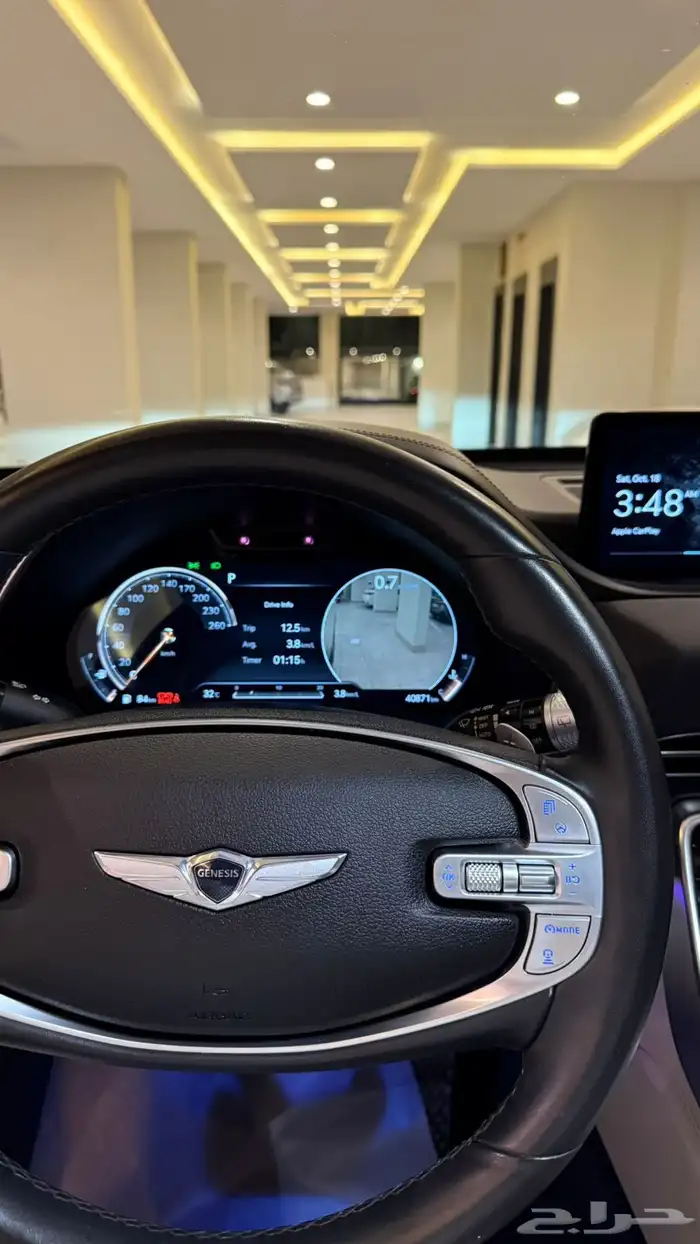 جنسس GV80 2020 ( بنزين ) فل كامل بانوراما 12