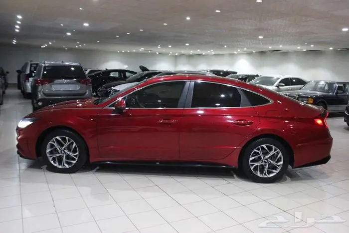 سوناتا 2020 احمر لولي بطاقة جمركيه أمريكي 16