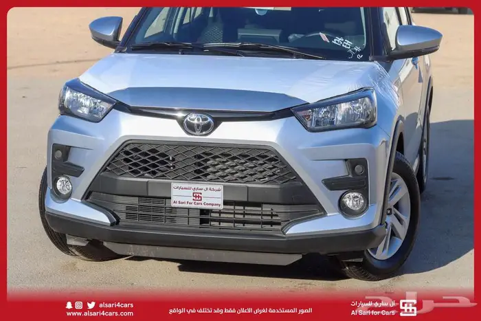 تويوتا رايز XLE 2024 اقساط بنوك وشركات 24