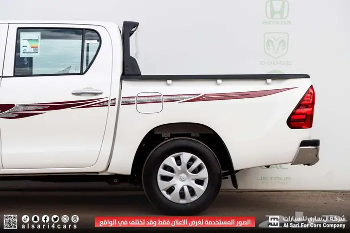 تويوتا هايلوكس GLX بنزين 2025 اقساط بنوك وشركات 11