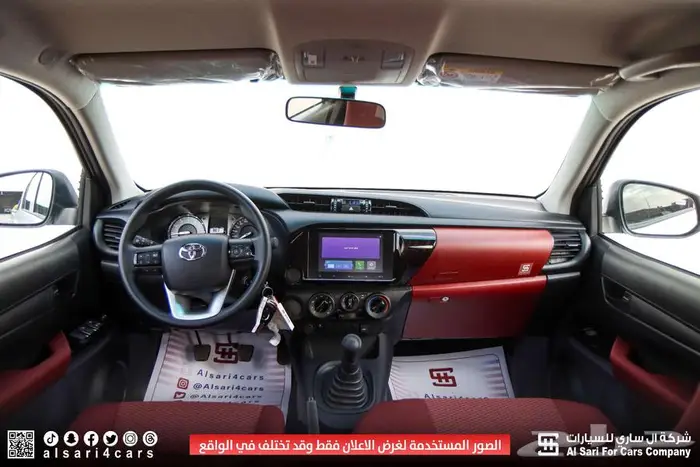 تويوتا هايلوكس GLX بنزين 2025 اقساط بنوك وشركات 13