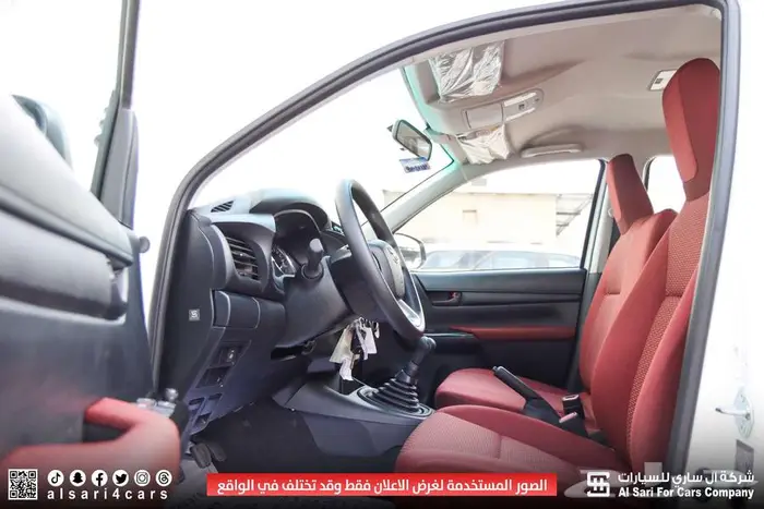 تويوتا هايلوكس GLX بنزين 2025 اقساط بنوك وشركات 25