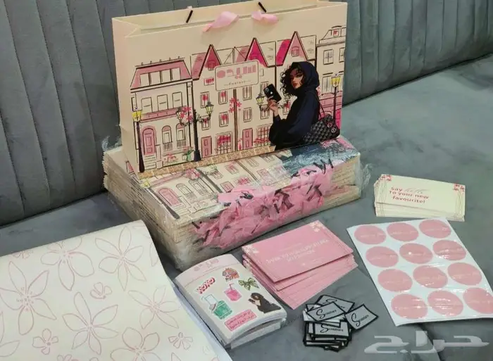 مطبعة ... طباعة بكج عباية ..طباعة أكياس 4