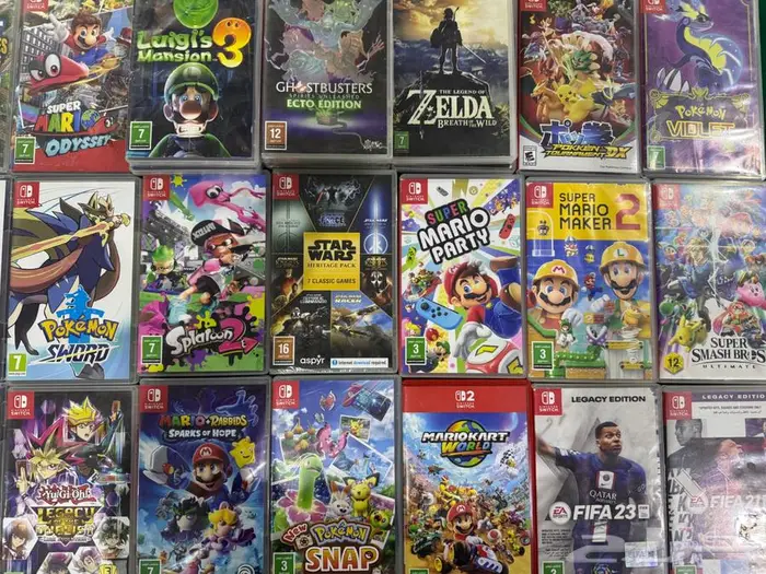 أشرطة نينتيدو سويتش 1