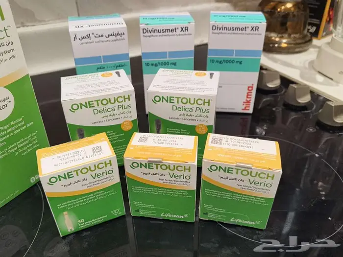 جديد جهاز قياس السكر مع شكاكات واشرطة وديفينس مت اكس ار 3