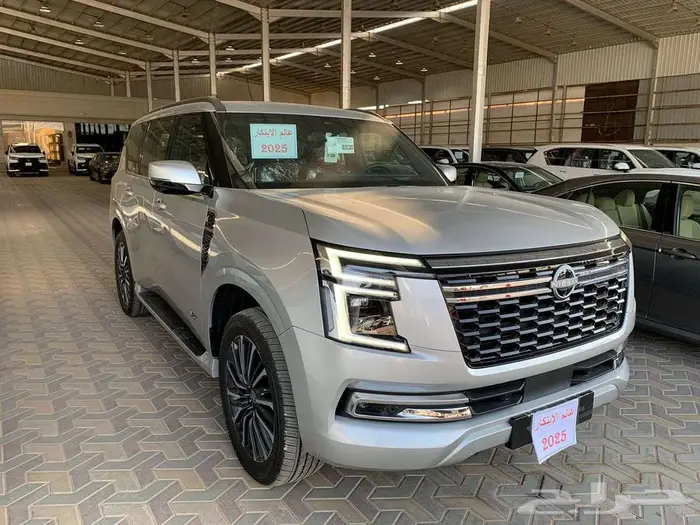 نيسان باترول بلاتنيوم موديل 2025 - فضي 1