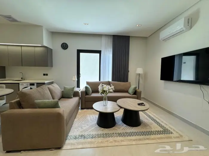 شقق فندقية للإيجار الشهري وسط الباحة 0