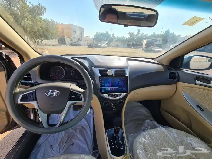 هيونداي اكسنت 2015 فل كامل ممشي 138 الف 12