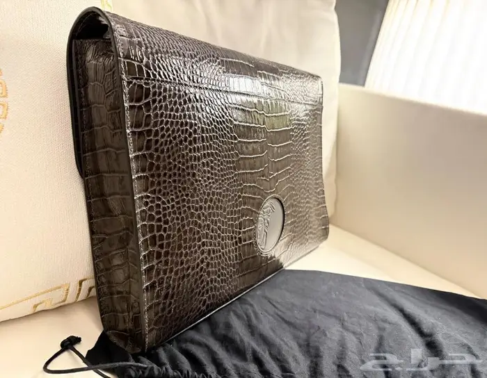 شنطة فرزاتشي قطعه لن تتكرر اصلي جلد تمساح 15