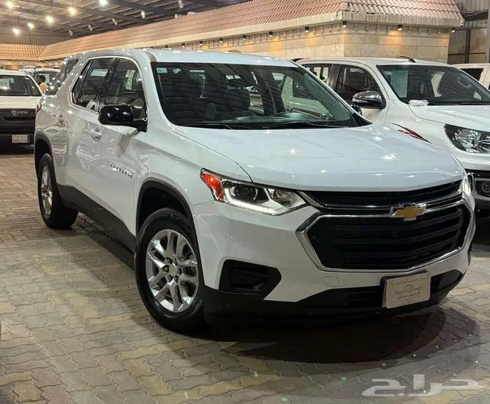 للبيع شيفرولية ترافرس 2018 دبل سعودي عداد قليل ( مخززنه ) 9