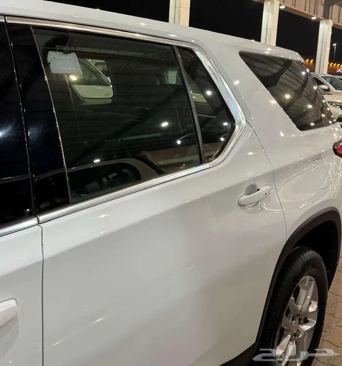 للبيع شيفرولية ترافرس 2018 دبل سعودي عداد قليل ( مخززنه ) 6