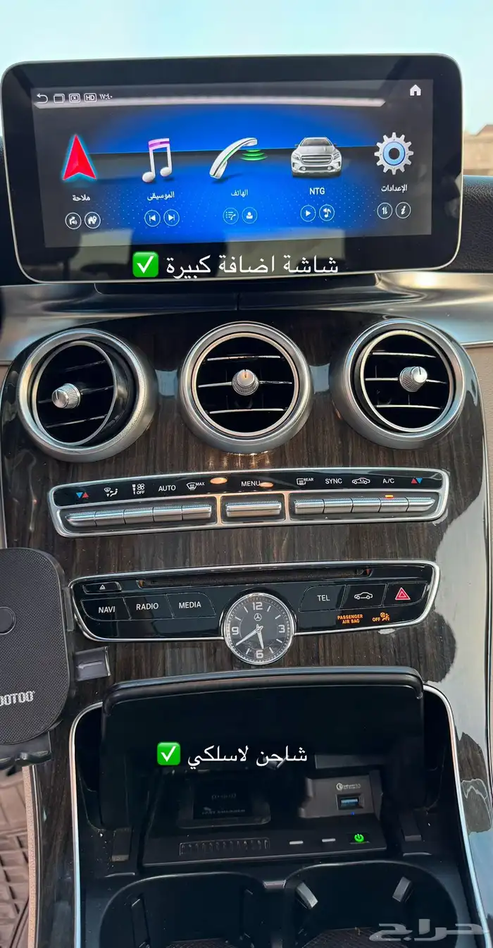 مرسيدس C300 نظيف جدا  استخدام قليل 15