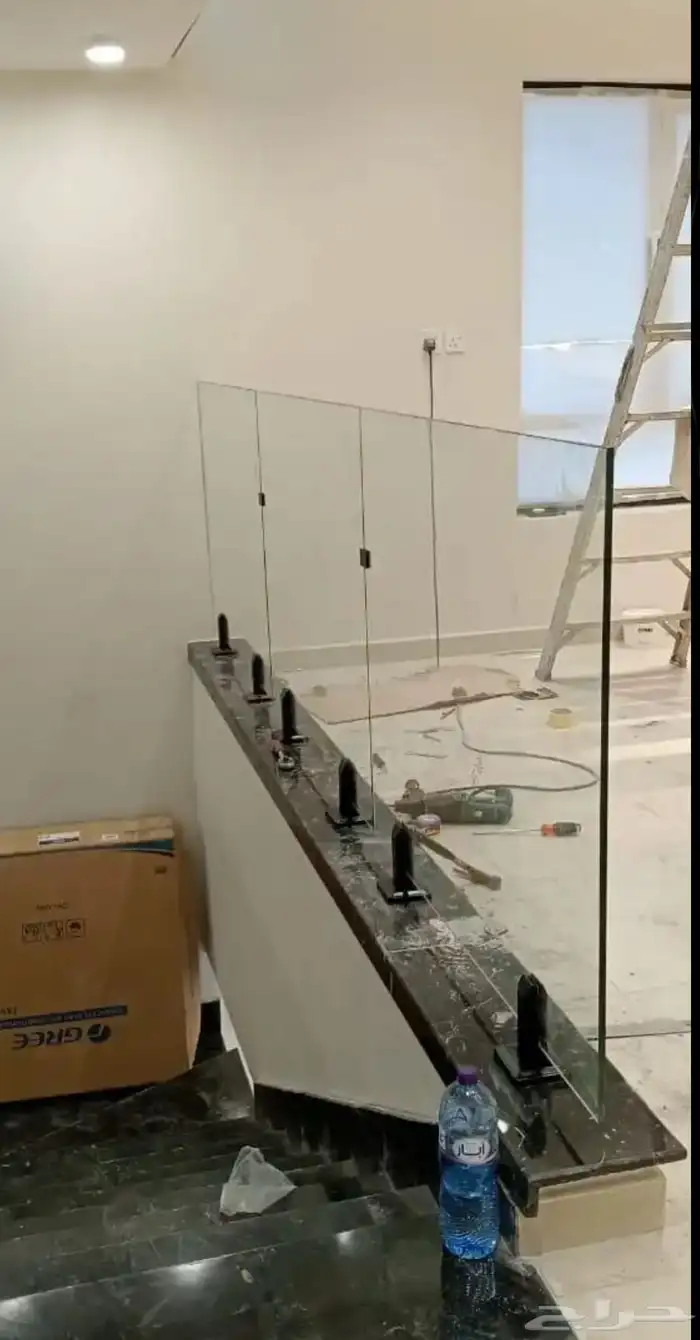 دربزين زجاج امريكي 8