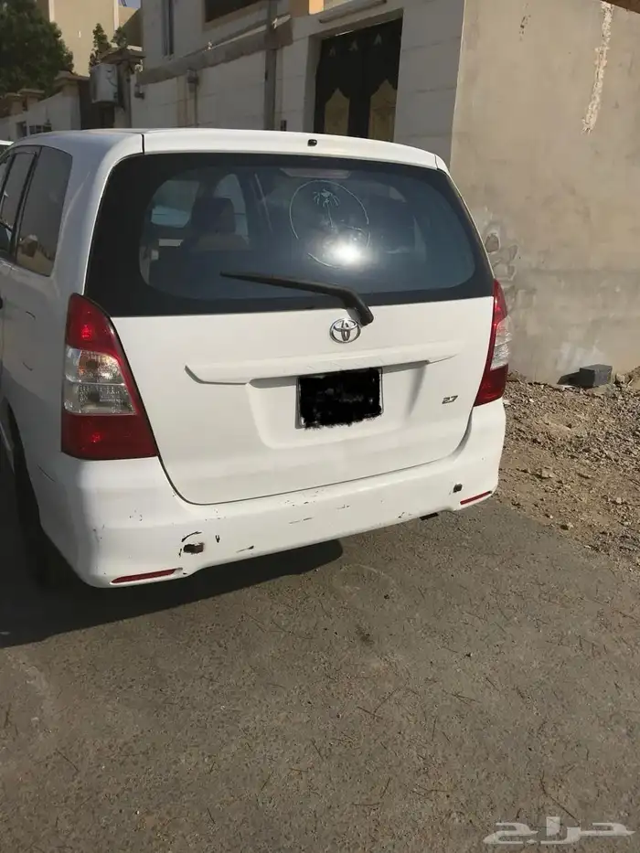 للبيع انوفا موديل 2012 14