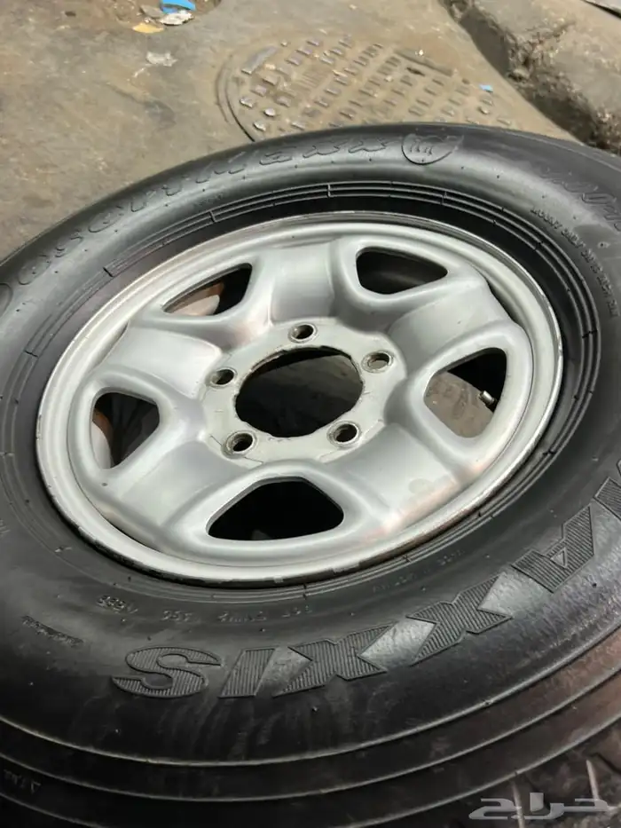 جنوط ديازل جيب لاند كروزر اصلي مع كفرات بالون 900.16 ت22 10