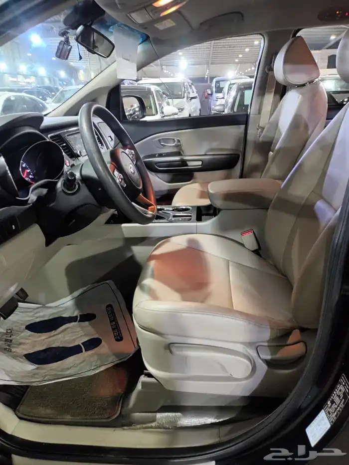 كيا كارنيفال اسود 2020 ديزل بطاقة جمركية وارد كوريا 8