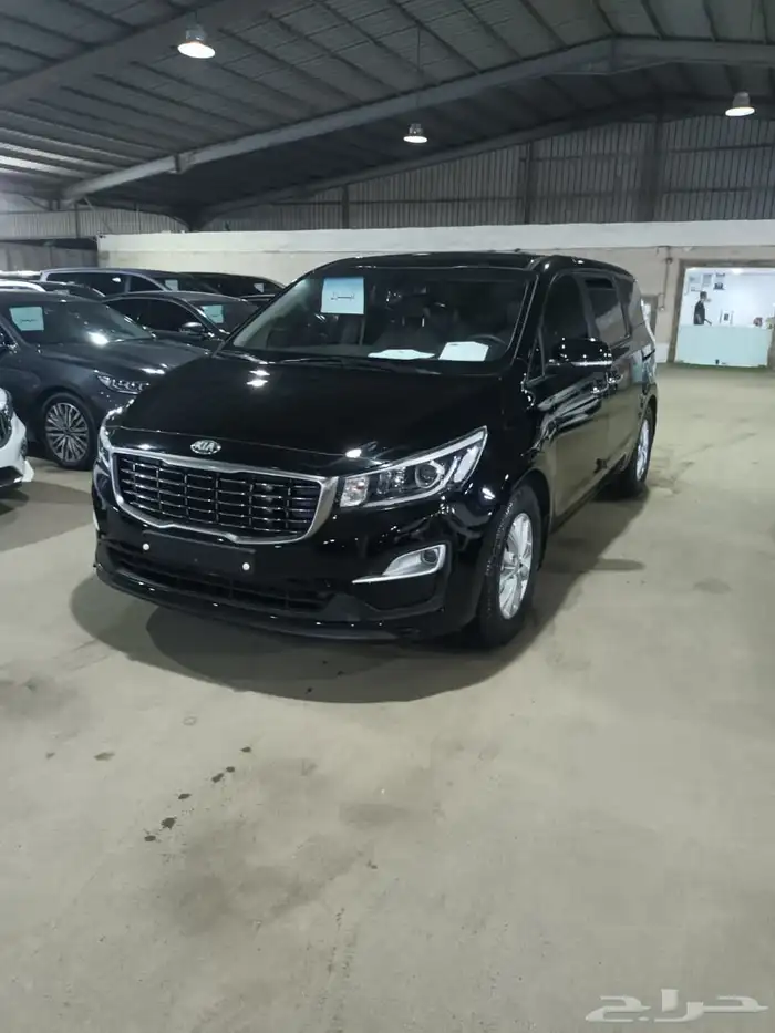 كيا كارنيفال اسود 2020 ديزل بطاقة جمركية وارد كوريا 2