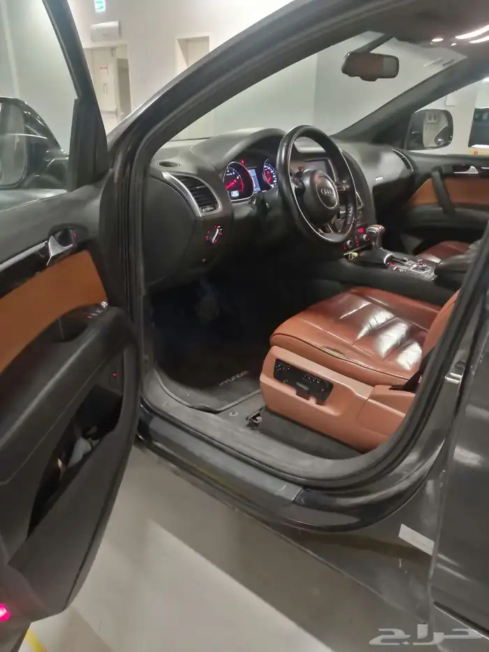 للبيع سيارة اودي Q7 6 سلندر موديل 2008 محولة 2013 3
