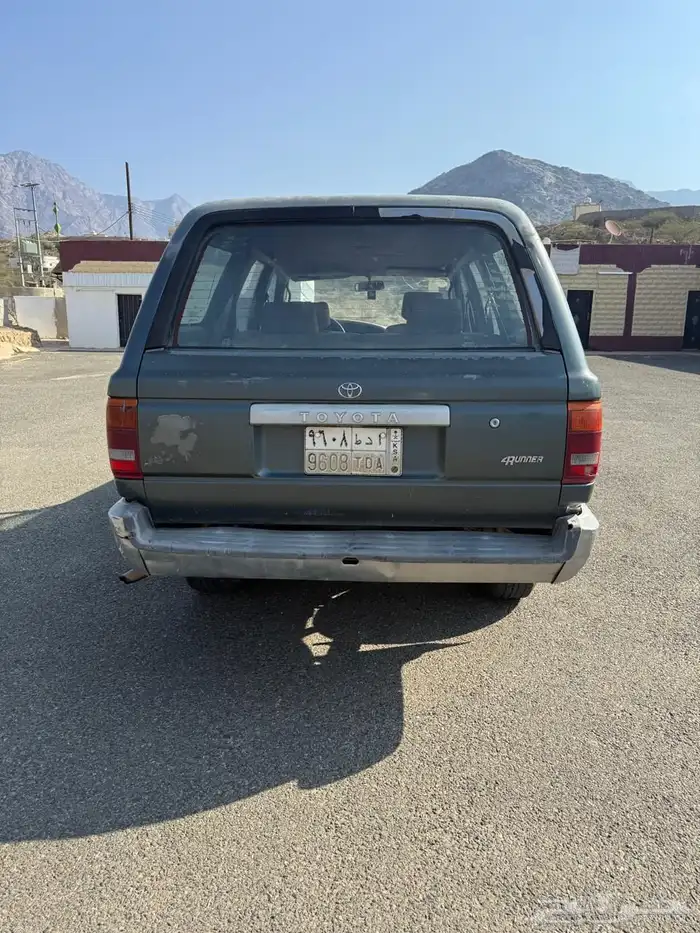 جيب فورنر تويوتا مديل 1993 مجدد الاستمارة 1