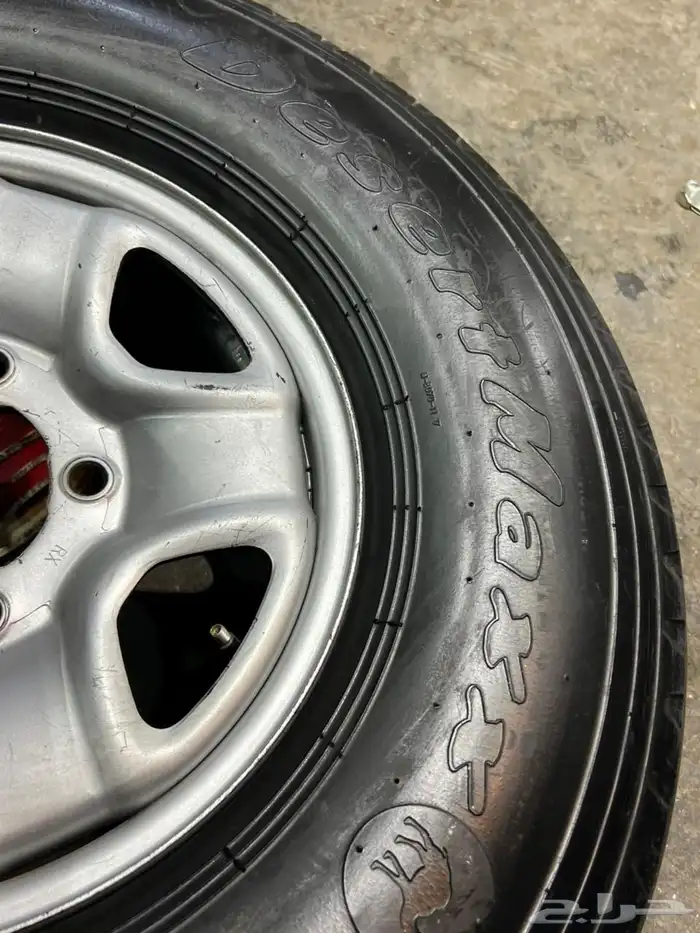 جنوط ديازل جيب لاند كروزر اصلي مع كفرات بالون 900.16 ت22 7