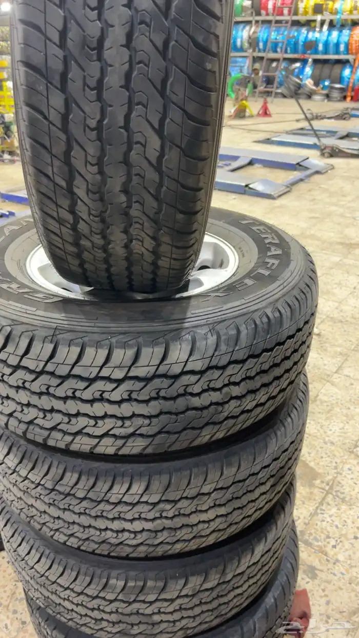 جنوط  كفرات شاص شبه جديده 2