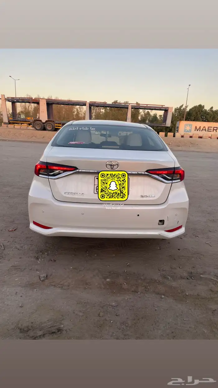 تويوتا كورولا مصدوم 5