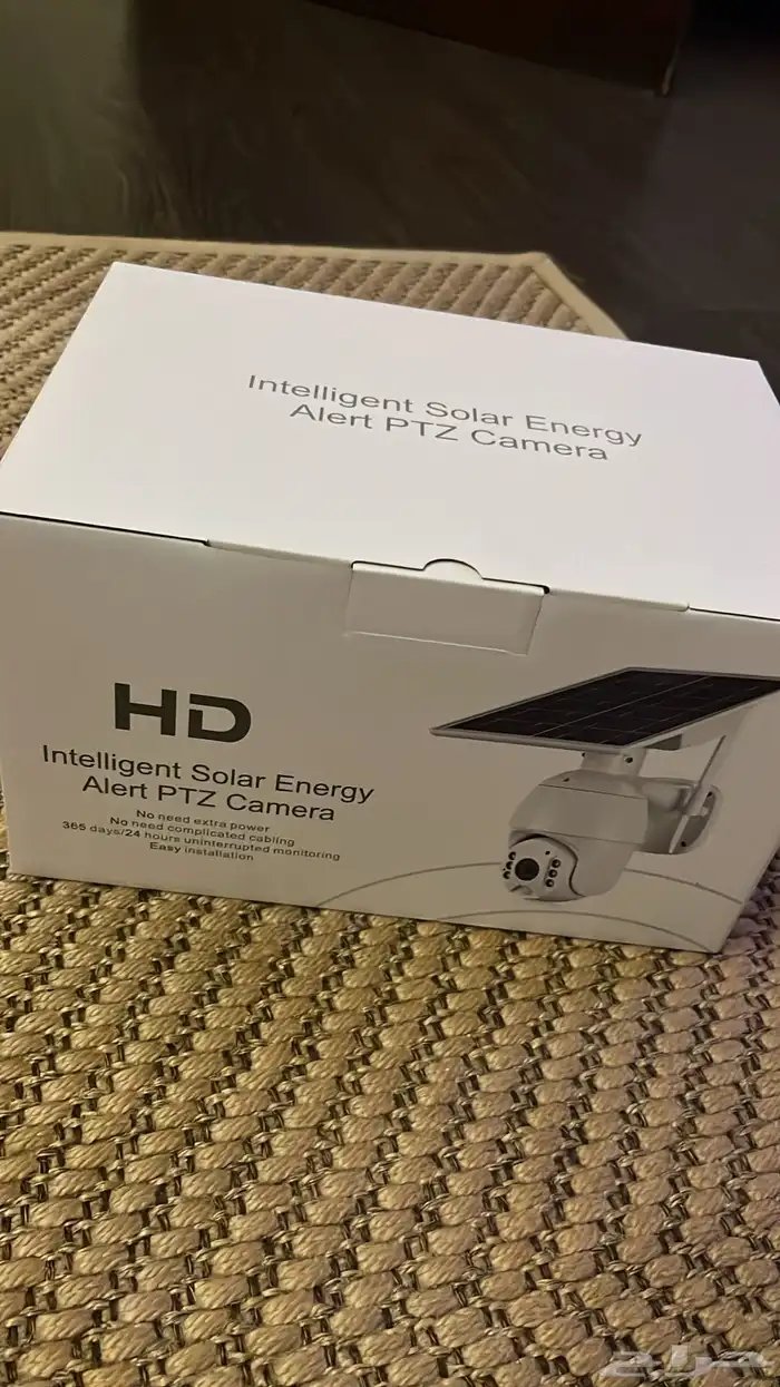 كاميرا مراقبة بالطاقة الشمسيه وشريحة 4G   كشاف 4