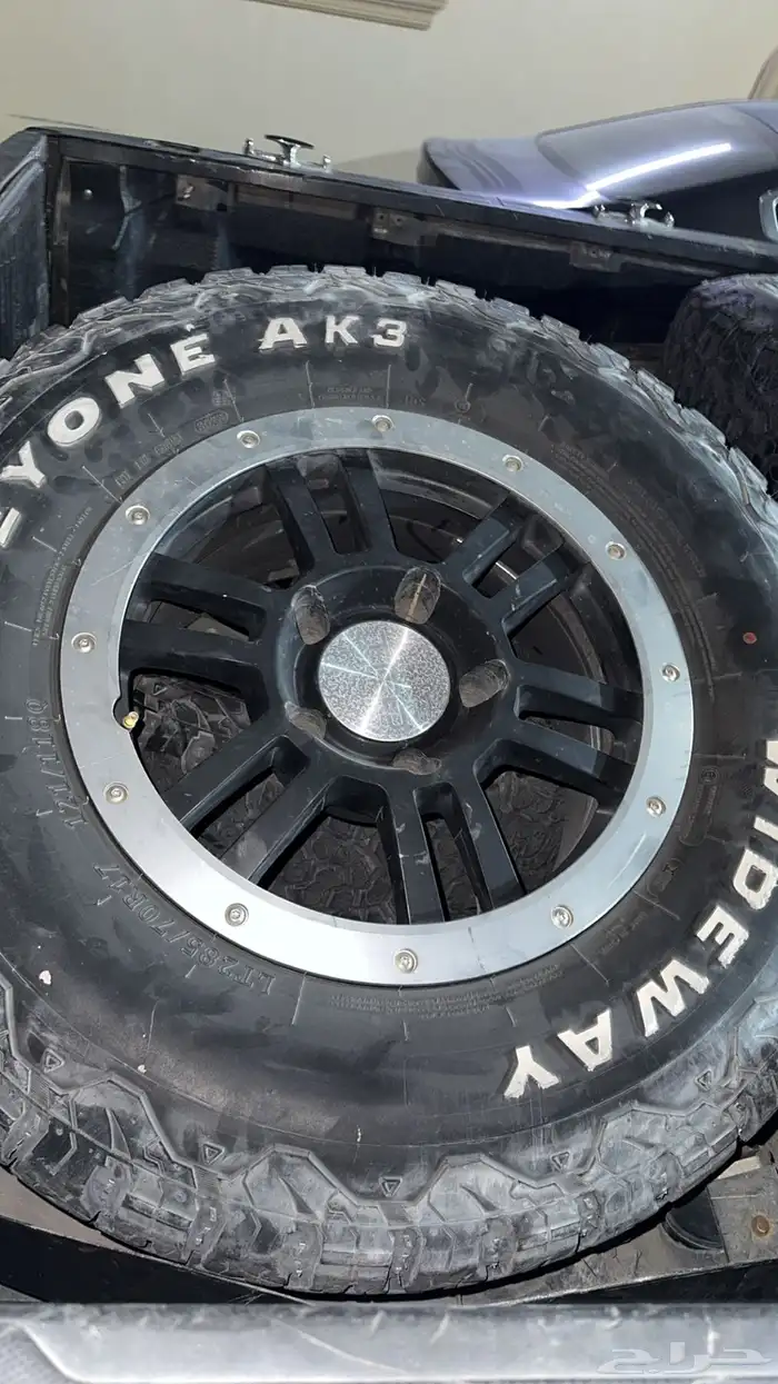 تندرا جنوط تي ار دي عدد 4 حبات بكفراتها 1