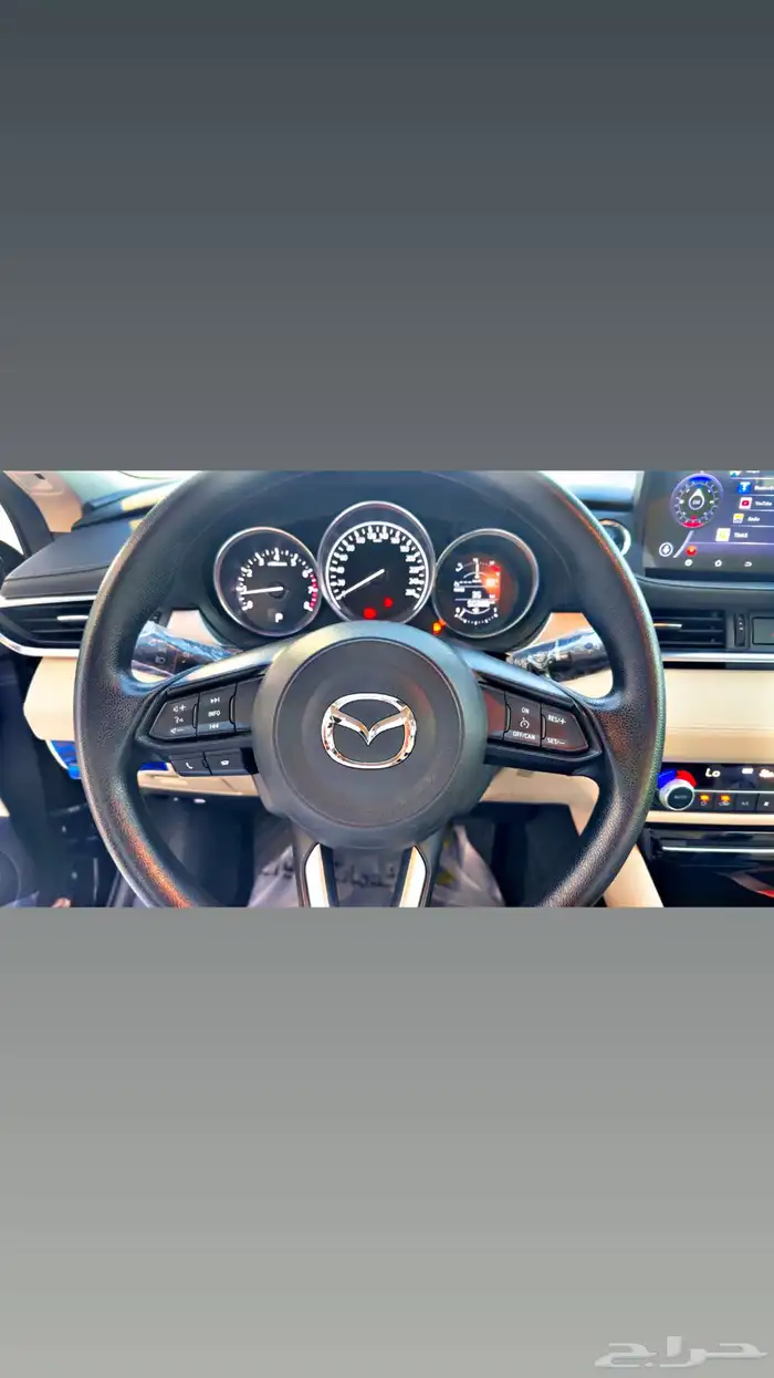 مازدا 6 2022 ازرق غامق كحلي نظيف ممشى قليل 12