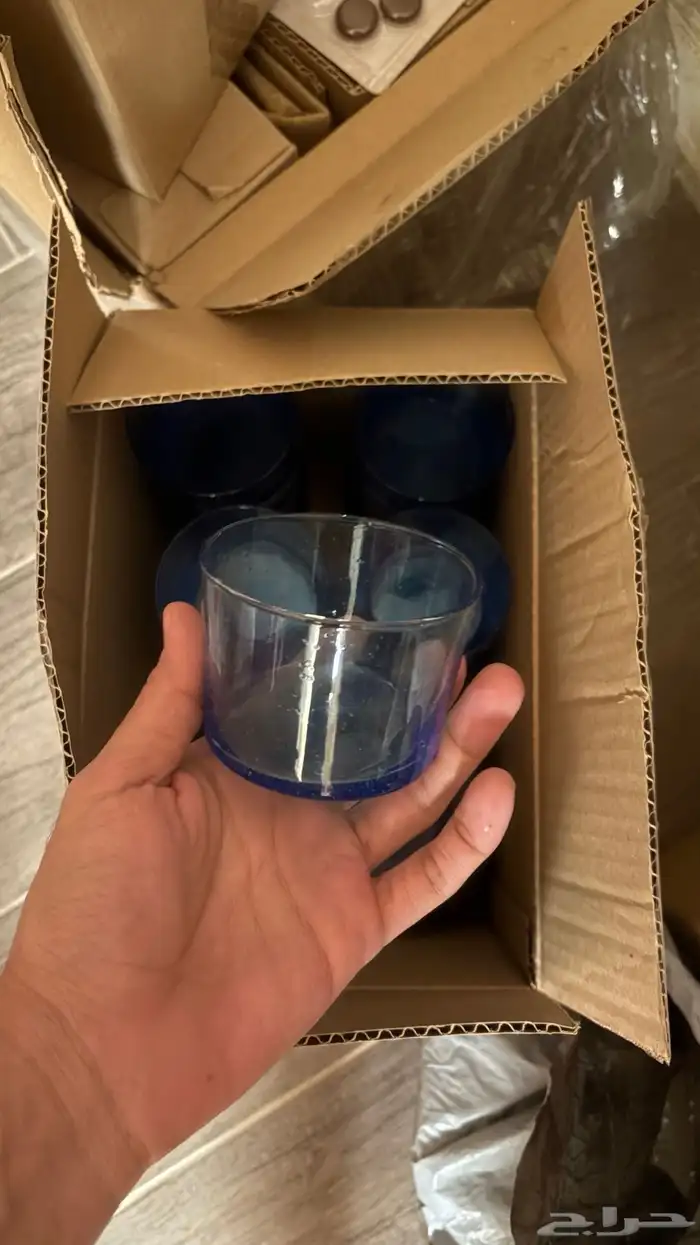 صحون اندونسيه 150 صحن مقاس 15 ومقاس مع كاسات وصحون صغيره 3