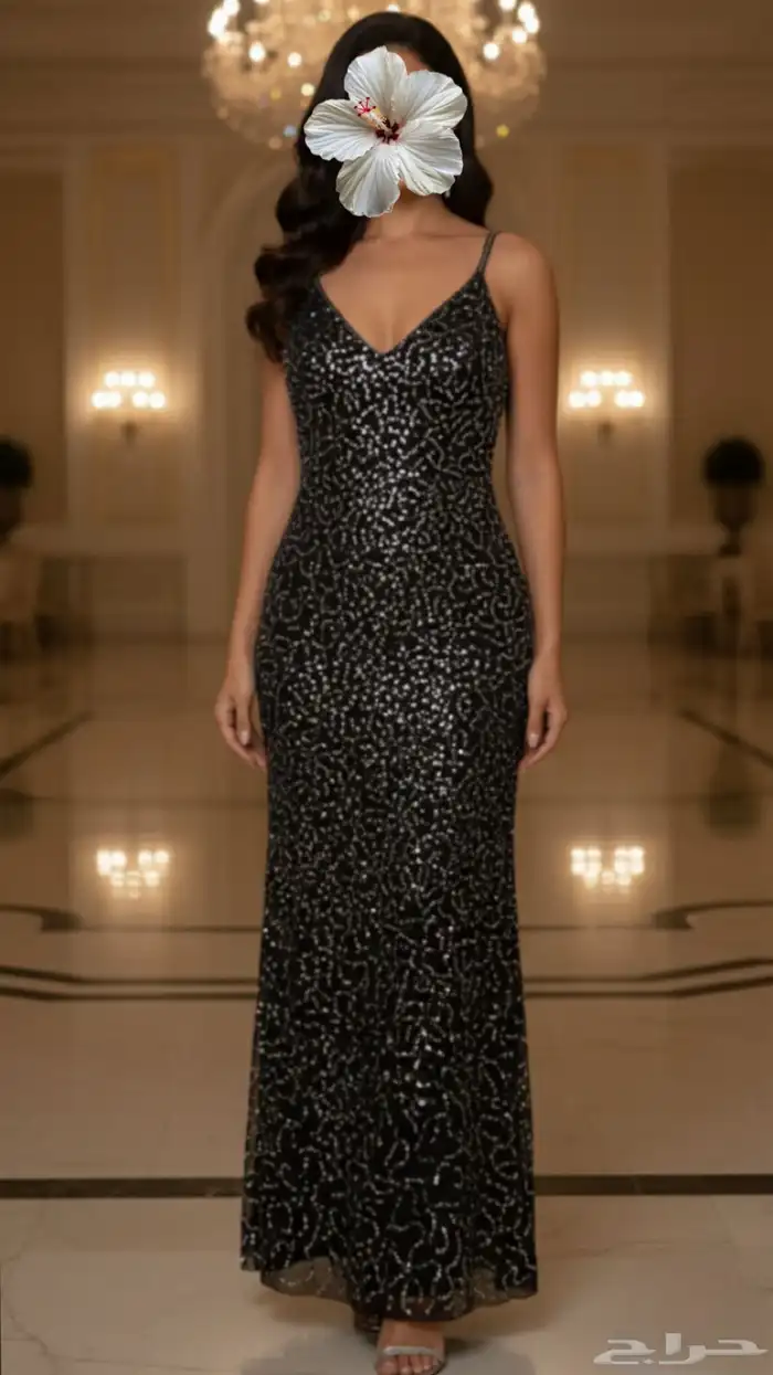 فستان للبيع جديد فخم جدا ب 350 0
