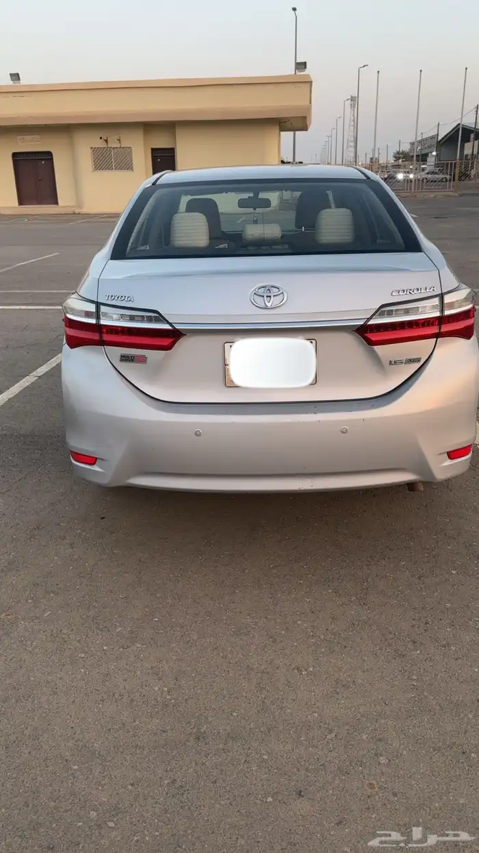 كورولا 2018 xli مطور بحالةالوكالة شرط مرفق تقرير فحص السواط 1