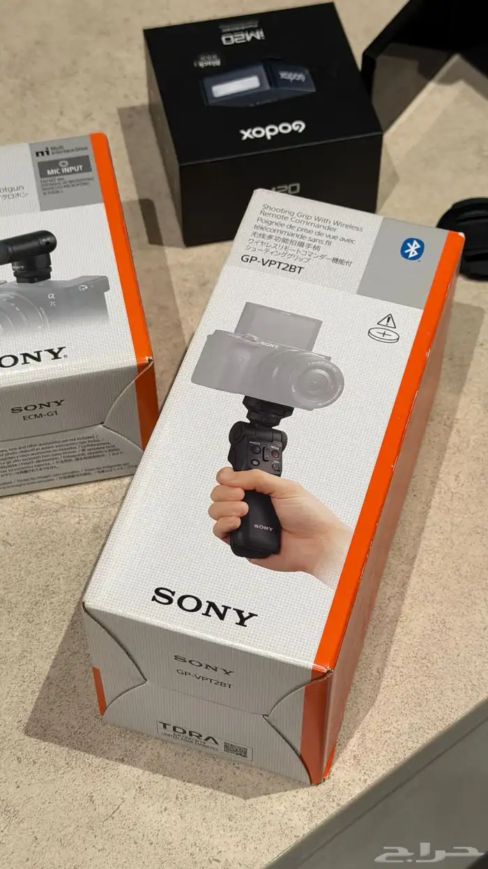 كاميرا سوني Zv-E10 استخدام نظيف مع فلاش 8