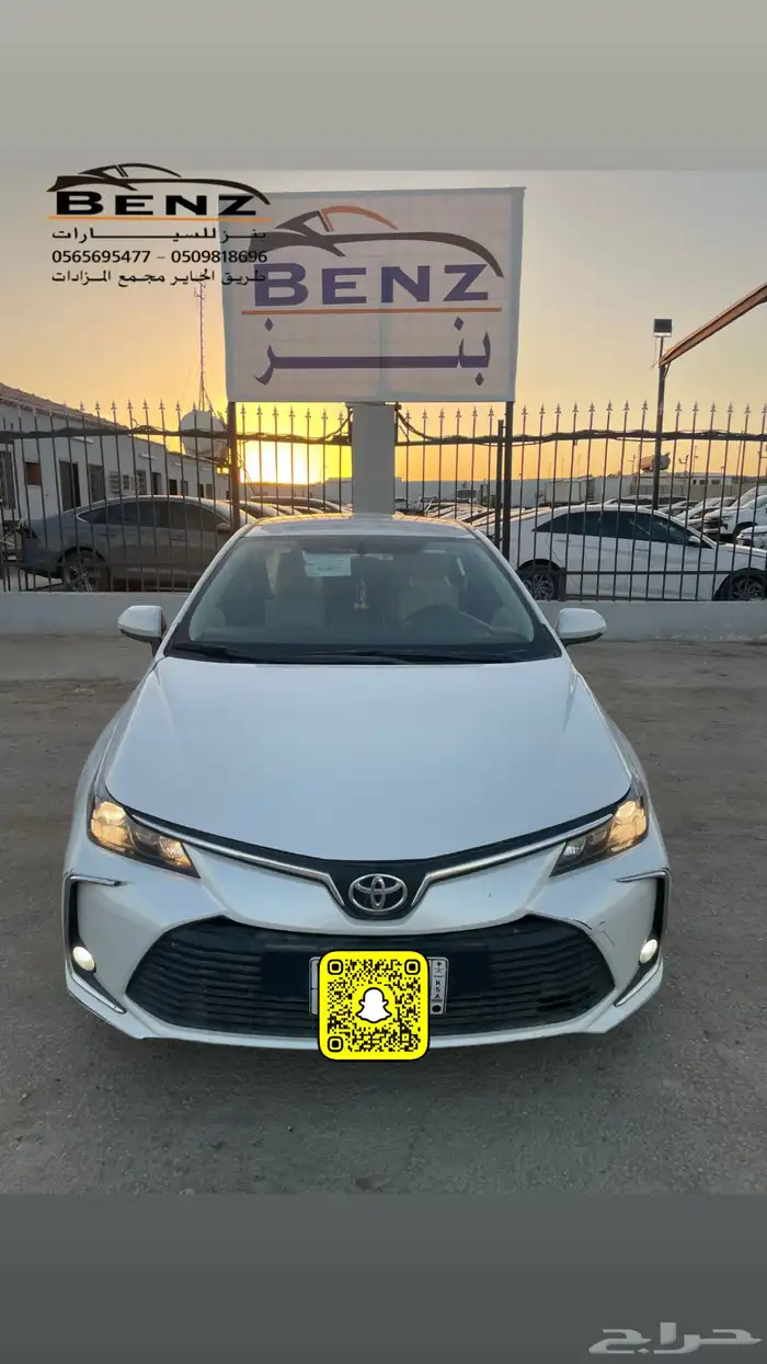 تويوتا كورولا مصدوم 10