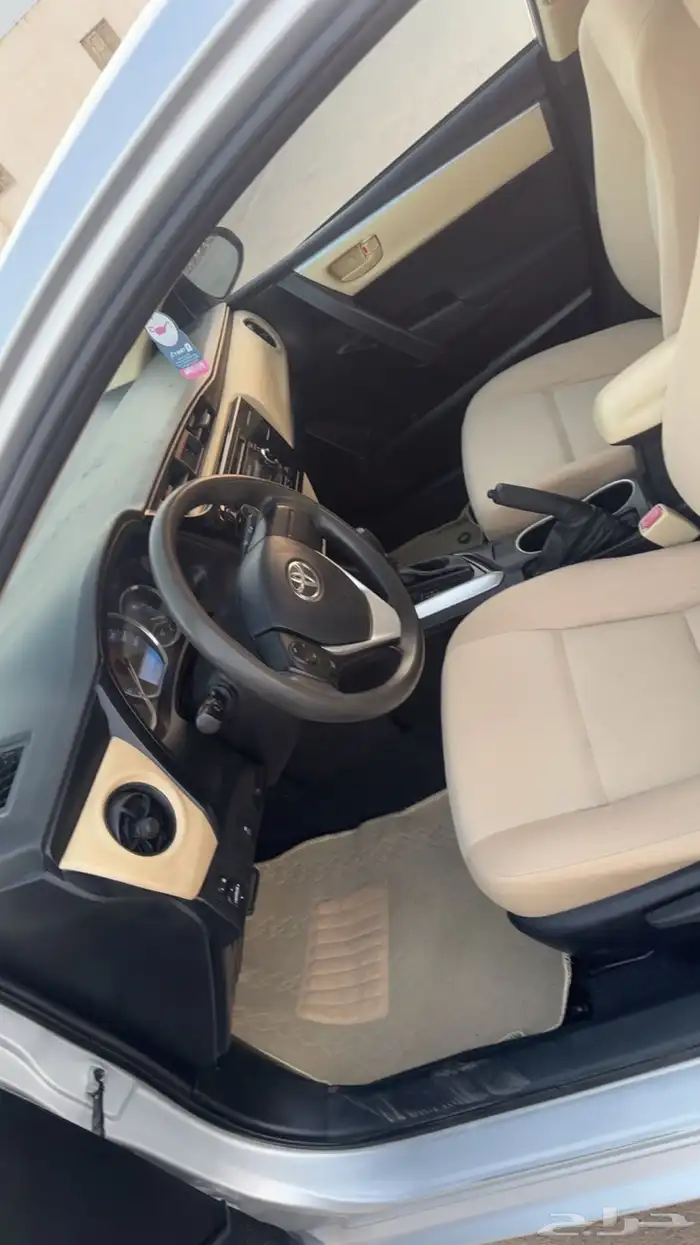 كورولا 2018 xli مطور بحالةالوكالة شرط مرفق تقرير فحص السواط 27