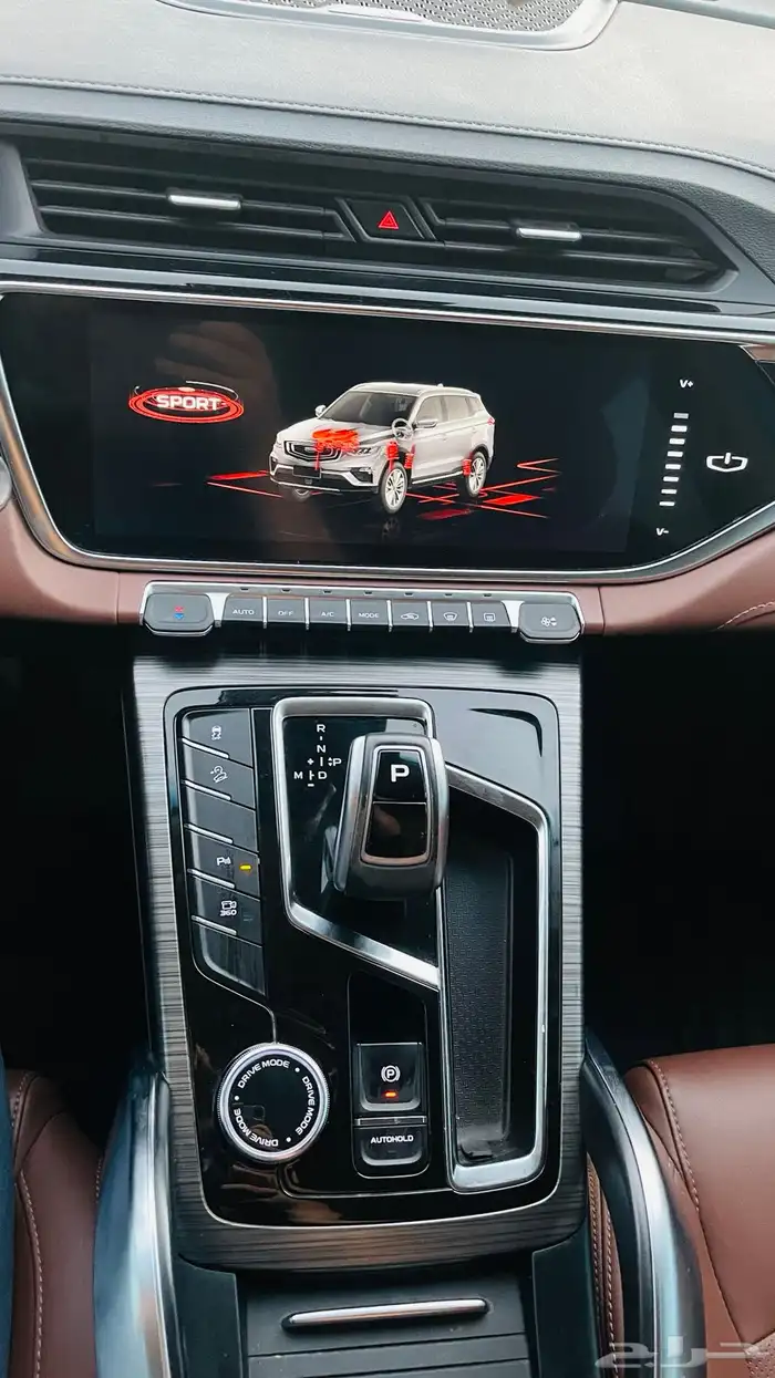 جيلي ازكارا 2021 فل كامل دفع رباعي وقياده ذاتيه 21