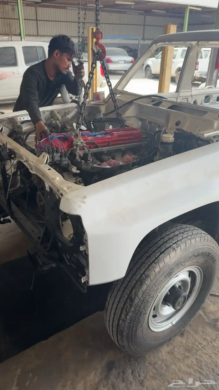 نيسان بترول محرك تويوتا 8