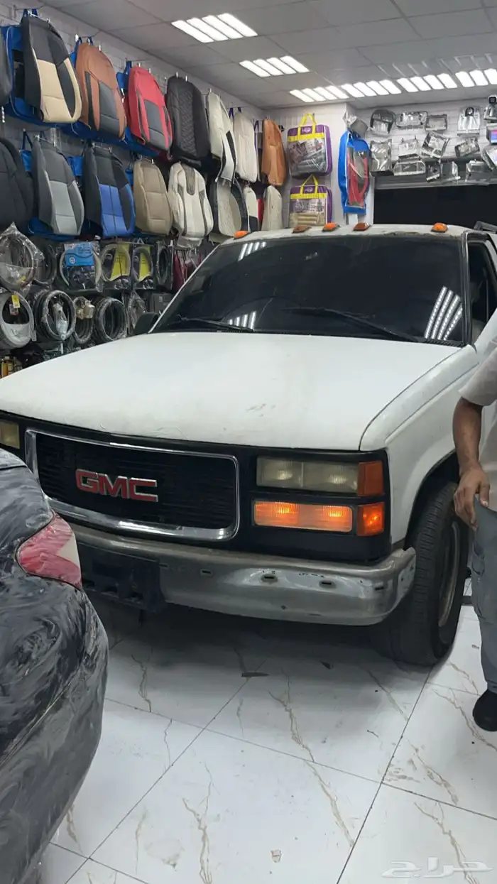 جمس فيه مكينه للبع تشليح على السوم رعي السيار متوفي 3