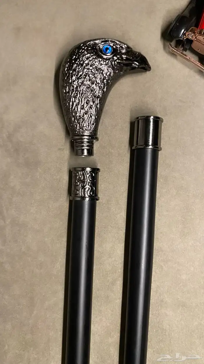 للبيع عصا غداره بدون سكين شكل صقر 3