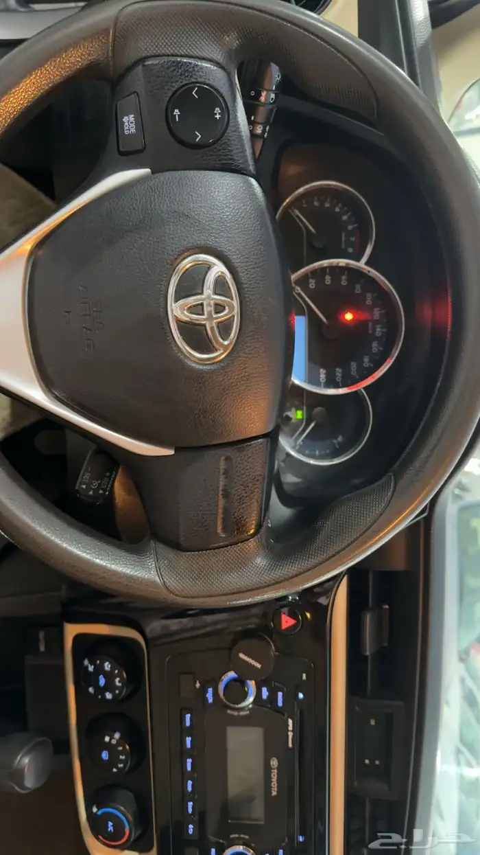 كورولا 2018 xli مطور بحالةالوكالة شرط مرفق تقرير فحص السواط 28