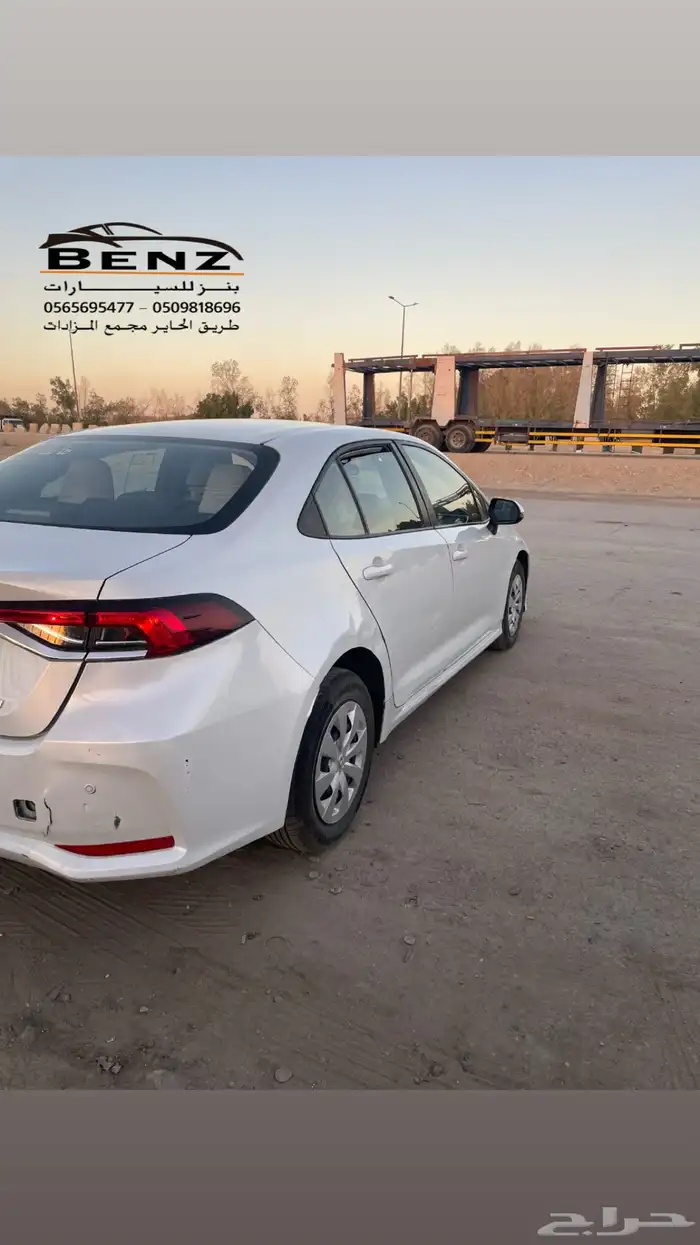 تويوتا كورولا مصدوم 9