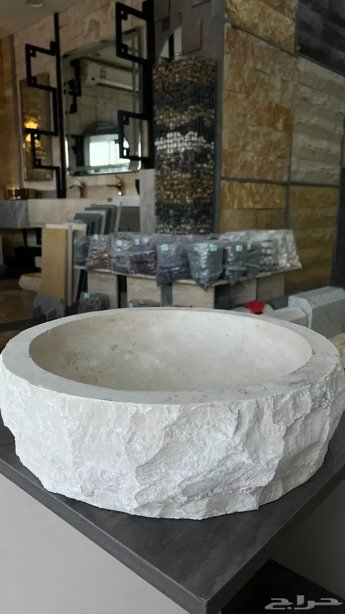 احواض مغاسل حجر طبيعي 12