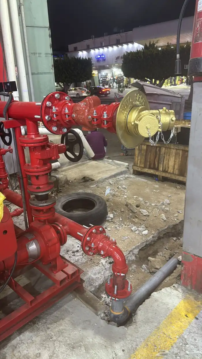 تنفيذ جميع اعمال الدفاع المدني وبيع مضخات الحريق 0