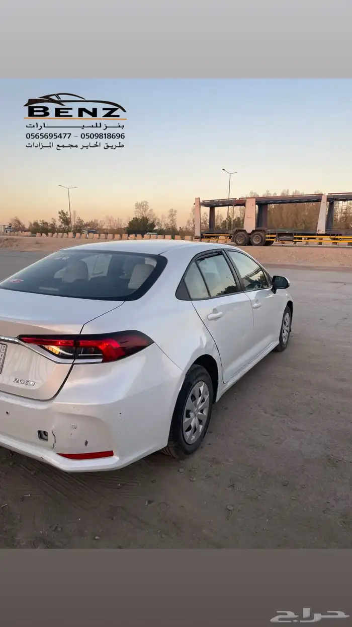 تويوتا كورولا مصدوم 11